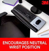 3M Gel Wrist Rest for Keyboard and Mouse with Tilt-Adjustable Platform - Image 7