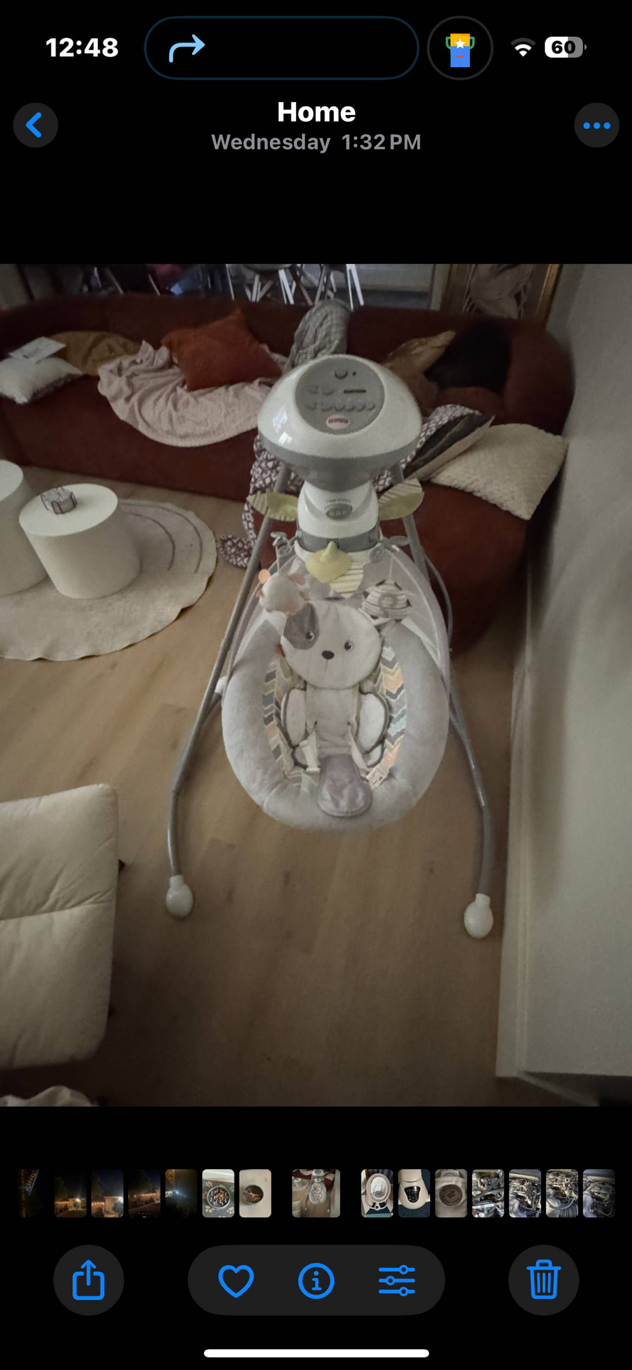 Fisher-Price Sweet Snugapuppy Dreams Cradle 'n Swing