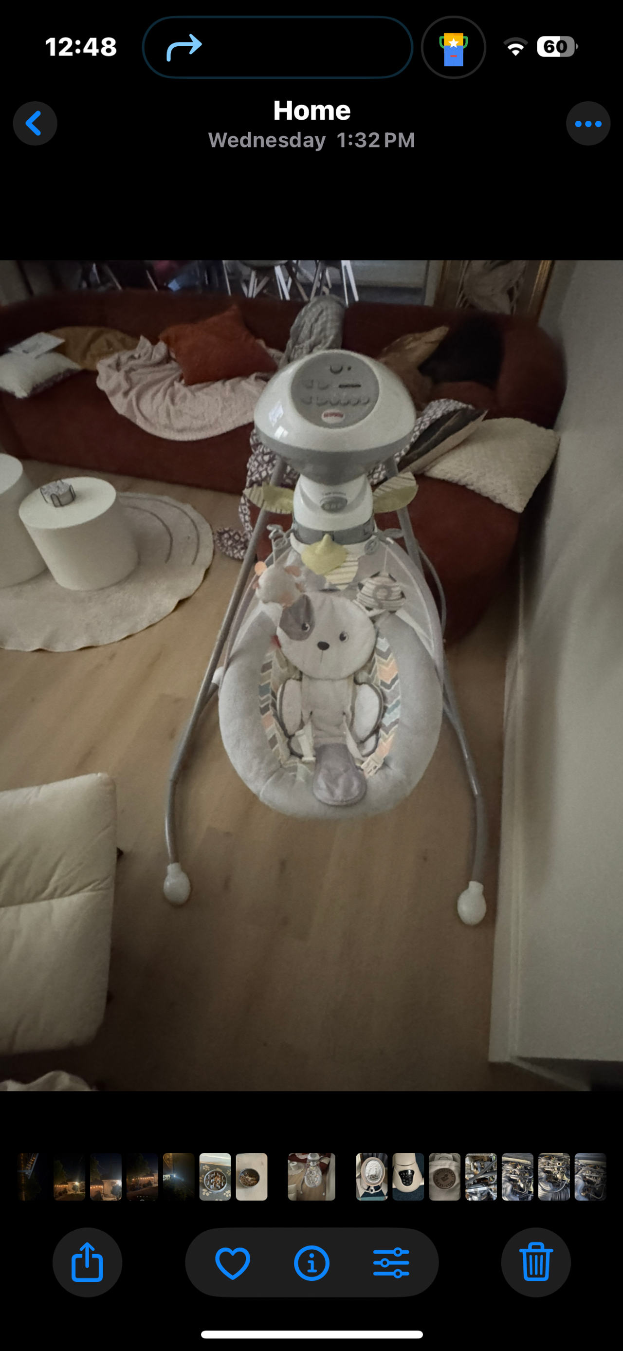 Fisher-Price Sweet Snugapuppy Dreams Cradle 'n Swing