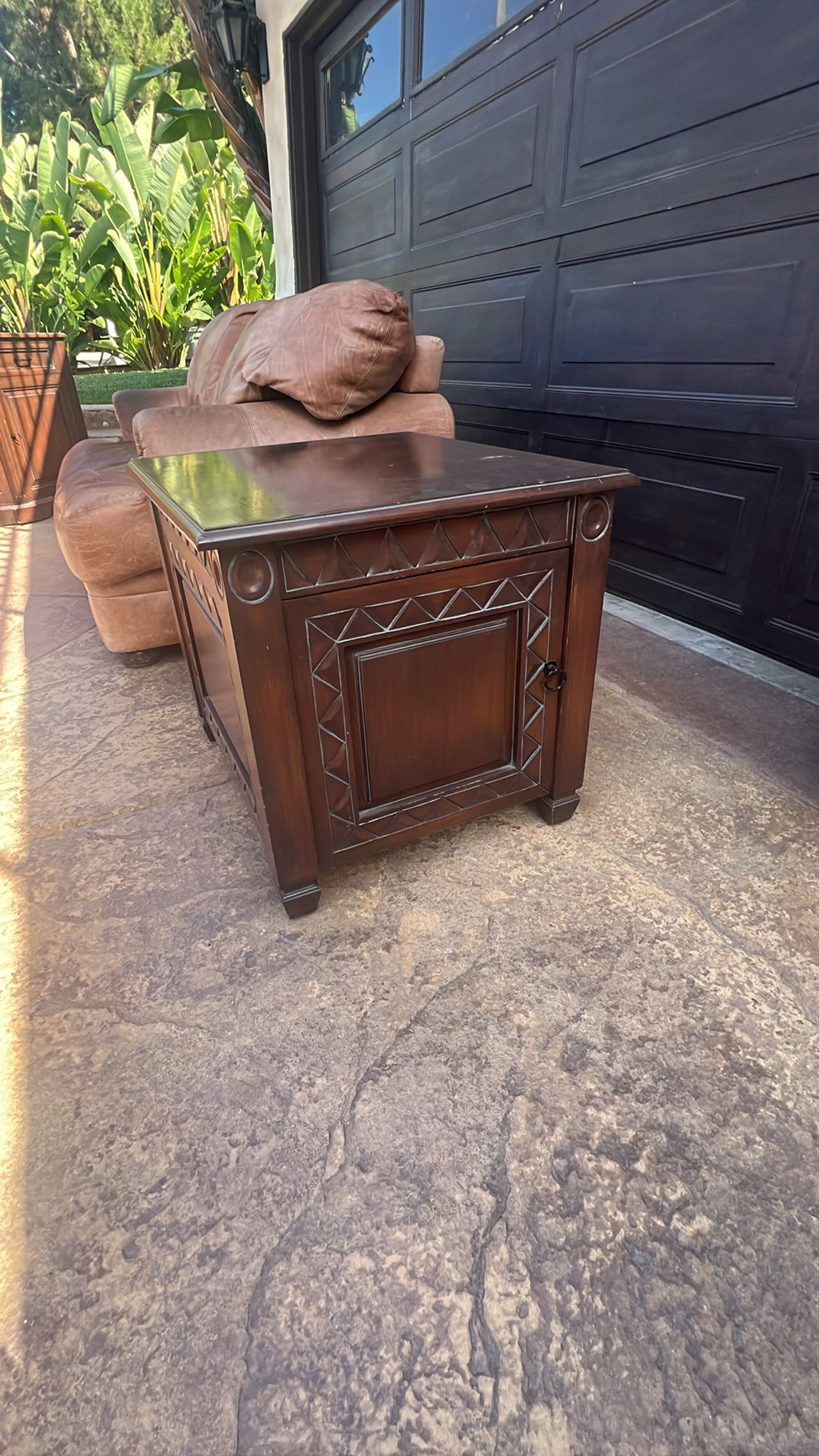 Custom Solid Wood End Table