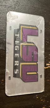 LSU Tigers License Plate Frame - Image 4
