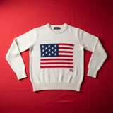 RL Iconic Flag Sweater size Large - Image 2