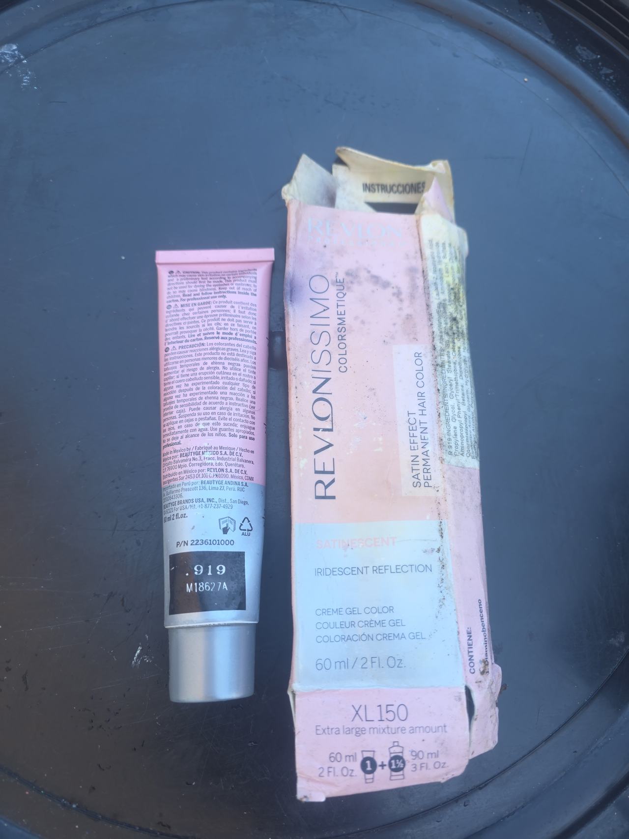 Revlonissimo Colorsmetique Satinescent Permanent Hair Color .919