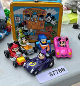 Disney Mickey and the Roadster Racers Die-Cast Car Set with Tin Lunchbox - Image 1