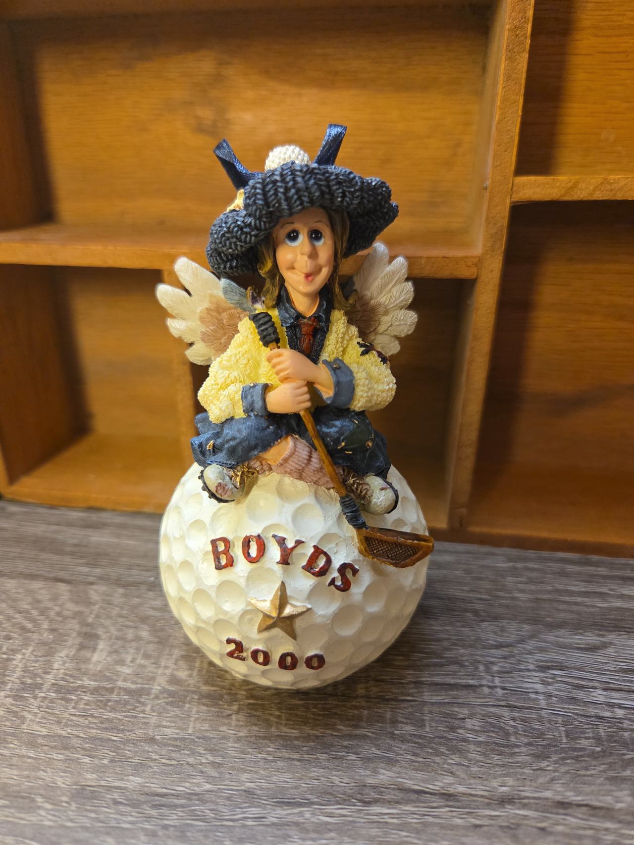 Boyds Bears & Friends Tee Time Angel Figurine