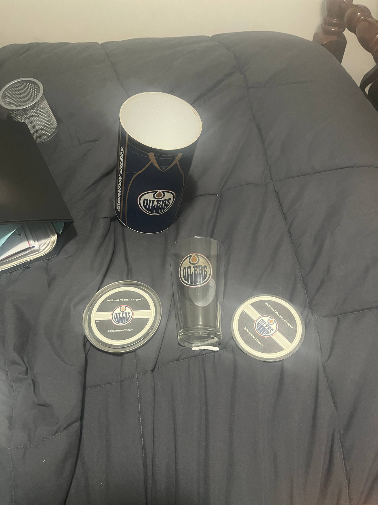 Edmonton Oilers Pint Glass Gift Set