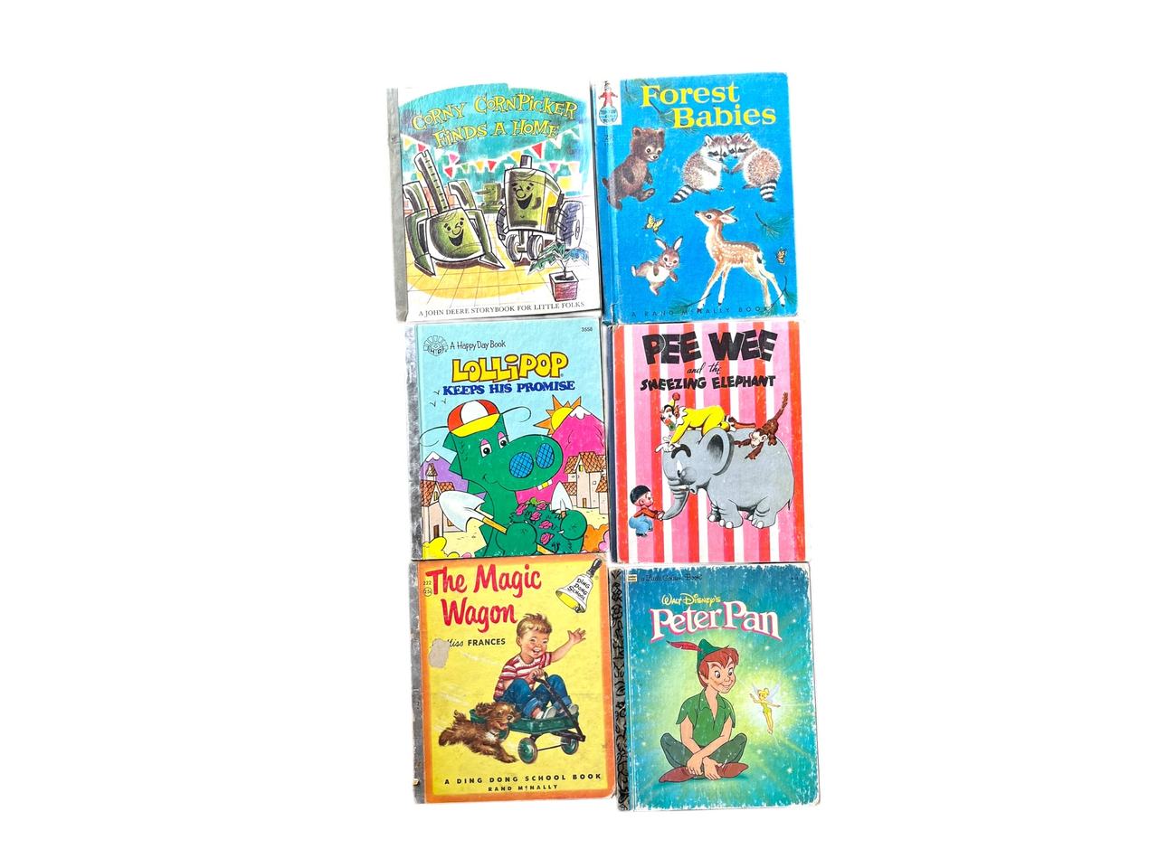 Vintage Children's Storybook Collection Lot of 6