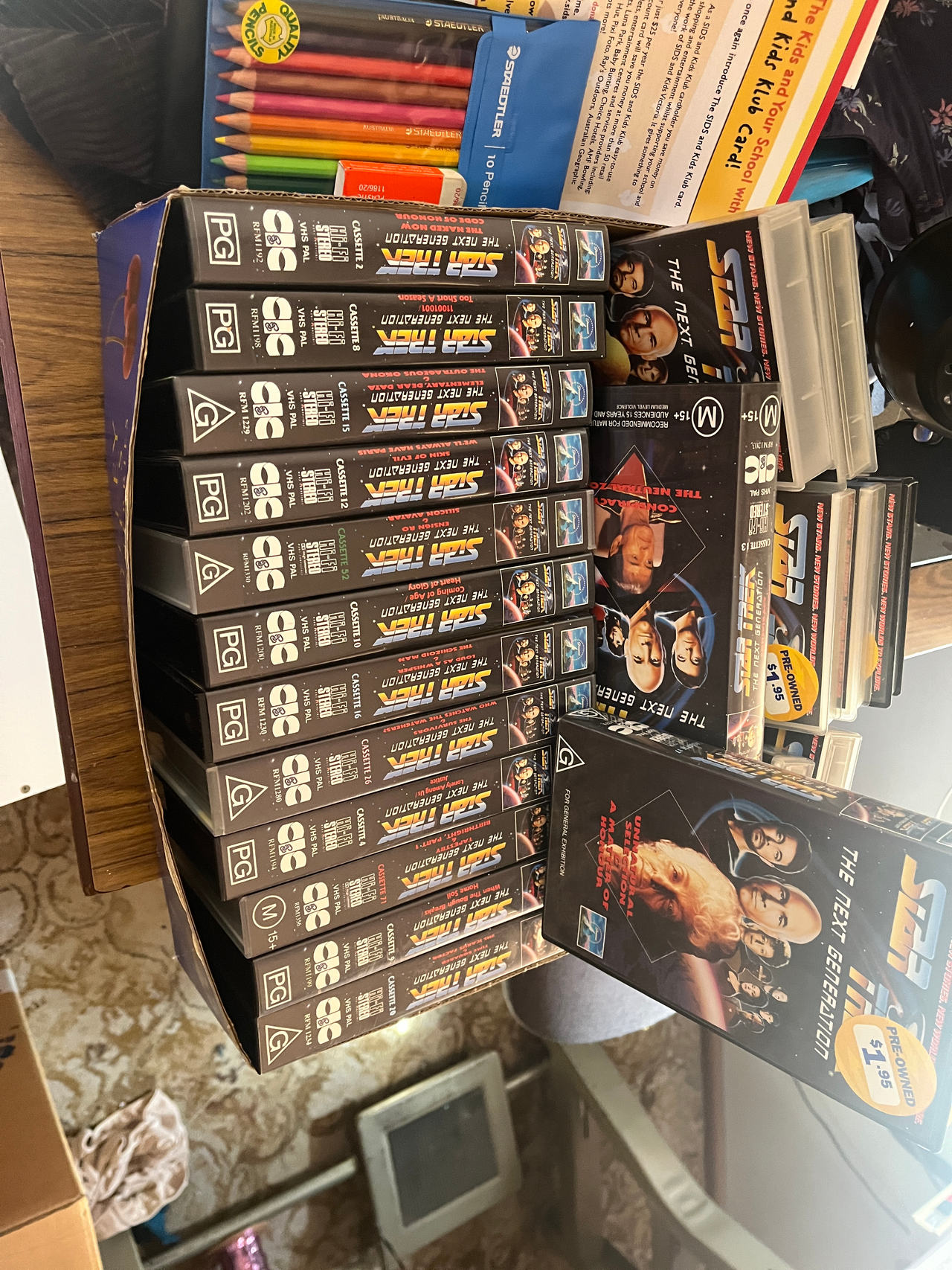 Star Trek: The Next Generation VHS Collection