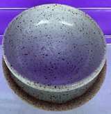 Handmade Speckled Ceramic Bowl and Saucer Set - Image 2