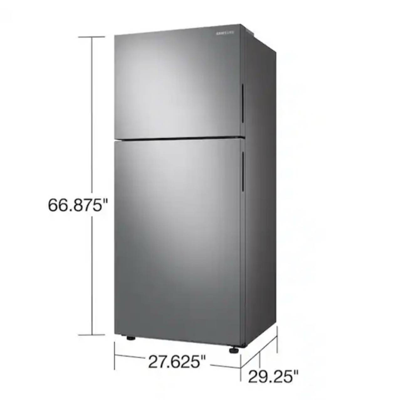 Samsung 15.6 cu ft Top Freezer Refrigerator Stainless Steel