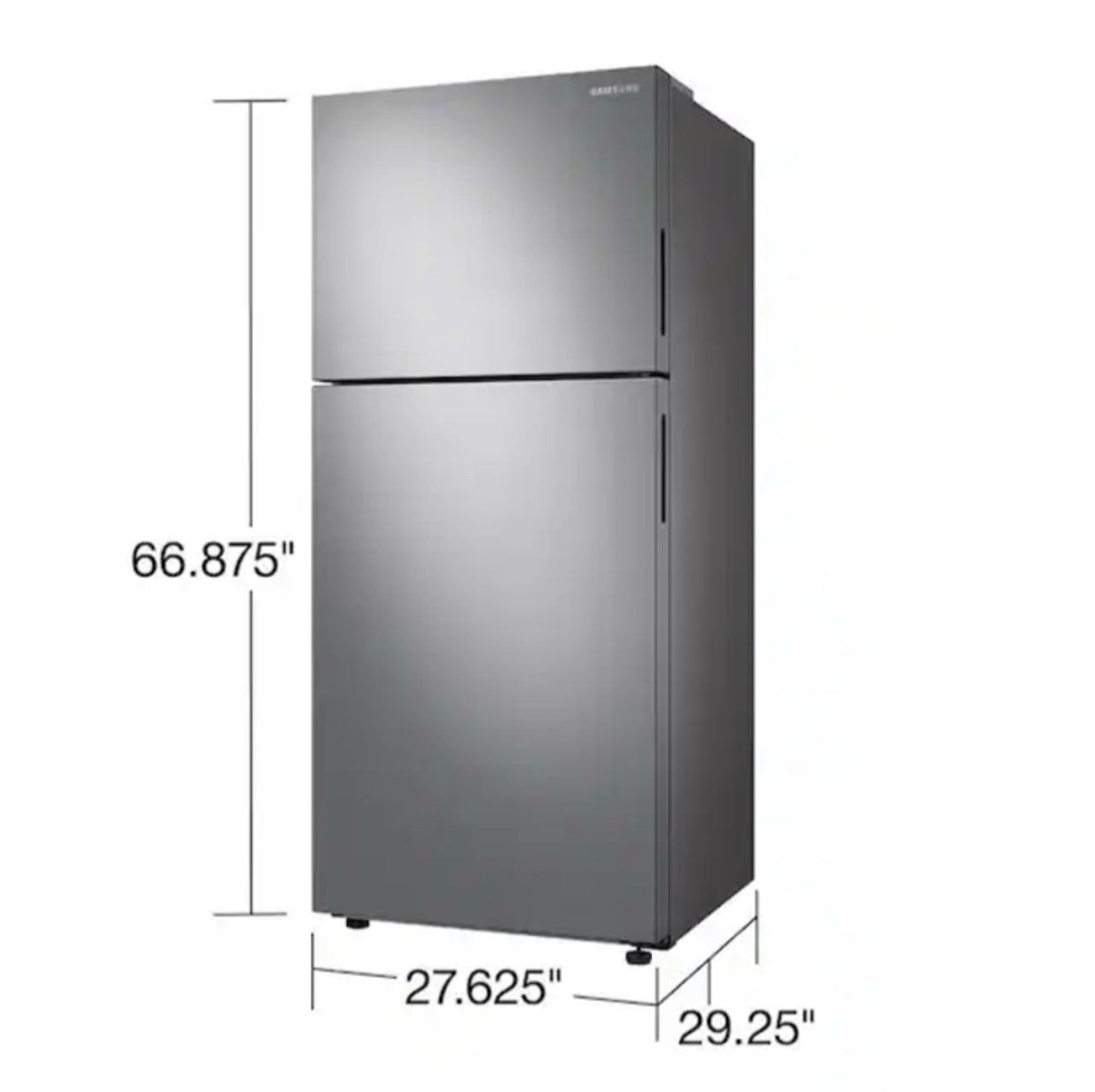 Samsung 15.6 cu ft Top Freezer Refrigerator Stainless Steel