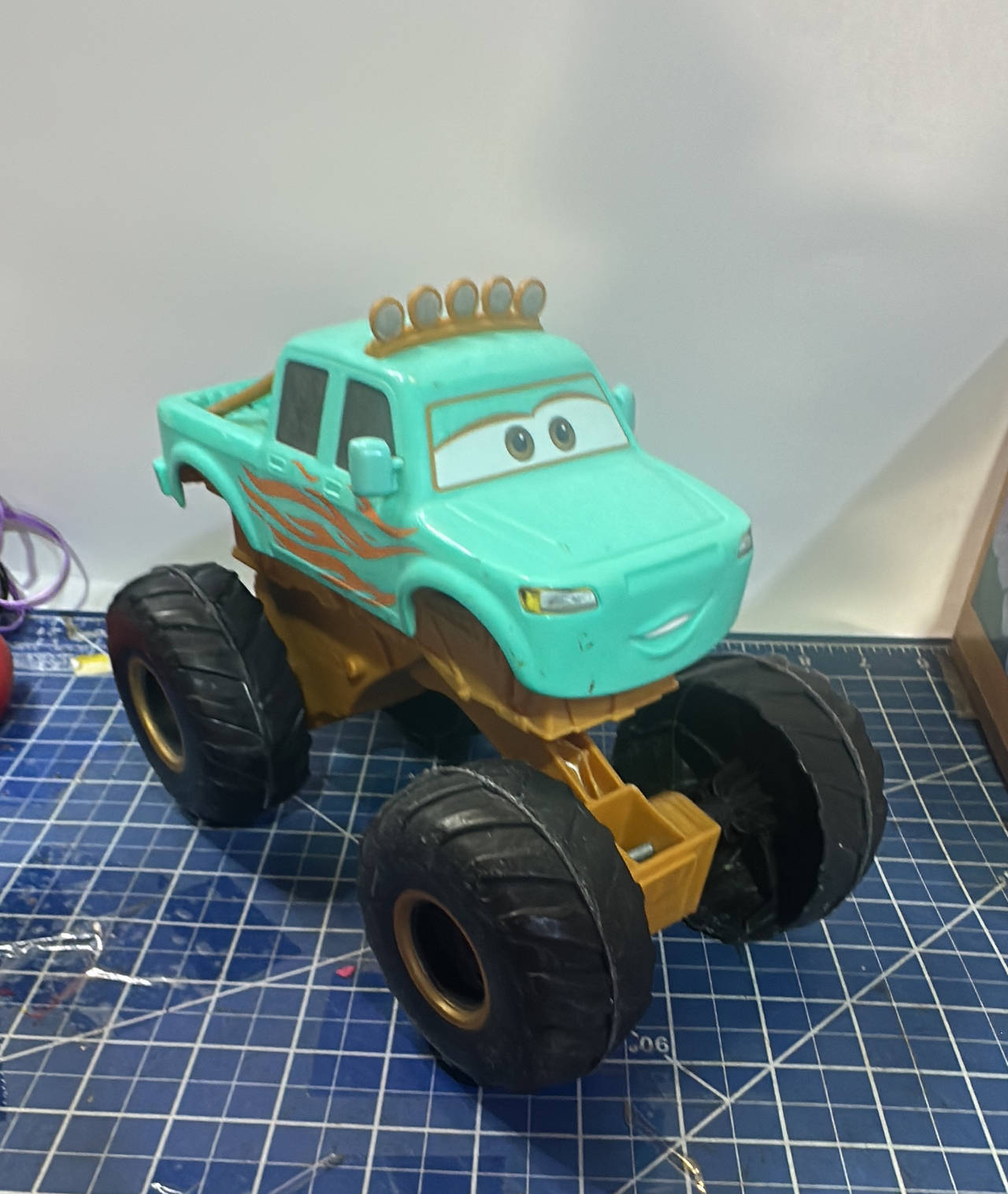 Disney Pixar Cars Dinoco Monster Truck Toy