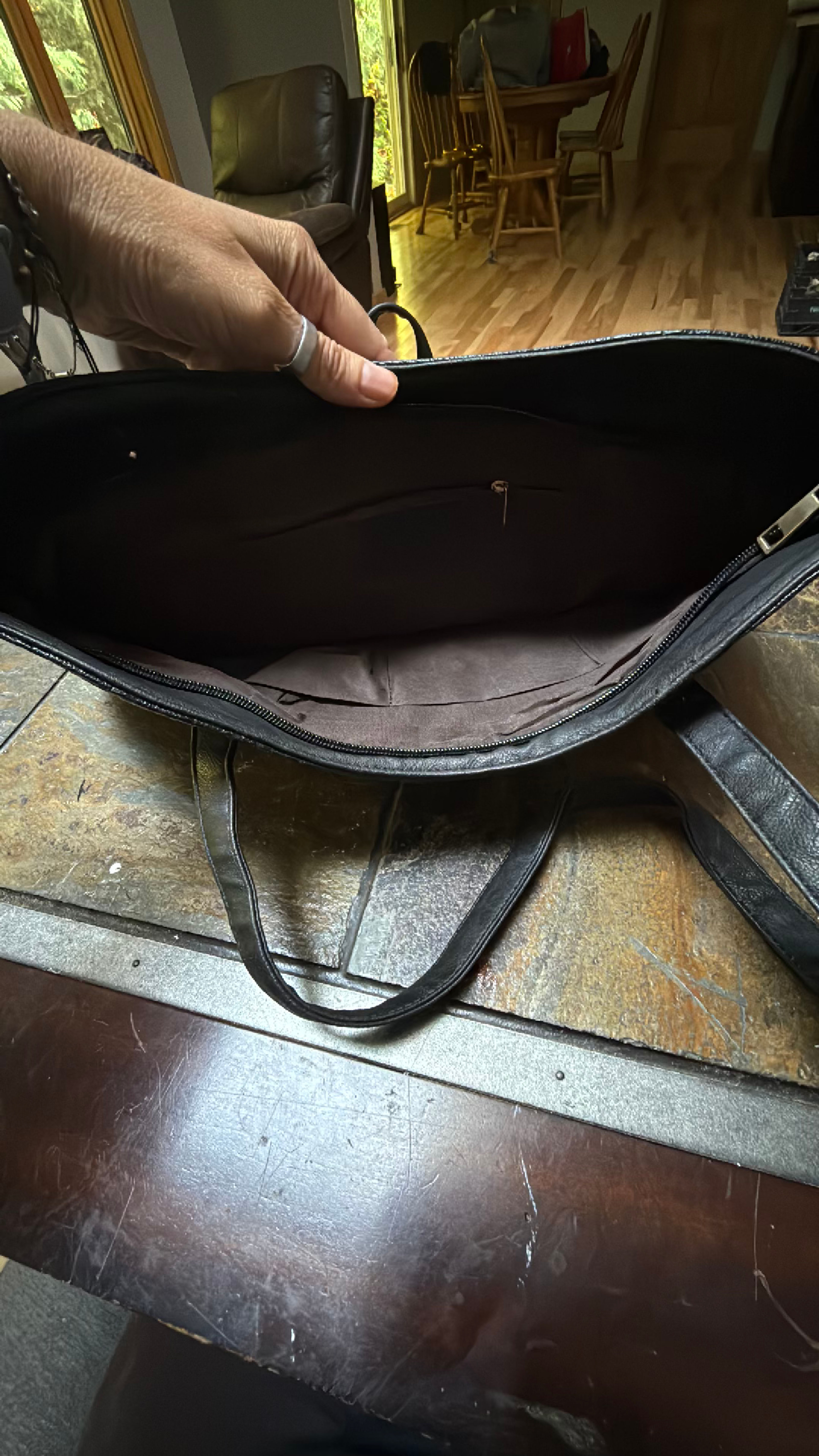 Black Tote Bag - Image 3