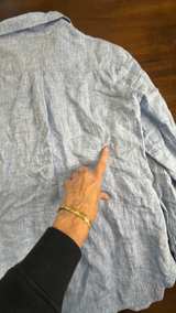 Weekend Max Mara Linen Button-Down Shirt US size 10 - Image 7
