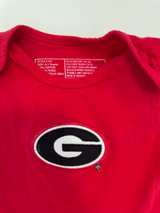 Georgia Bulldogs Infant Short Sleeve Bodysuit - Image 2