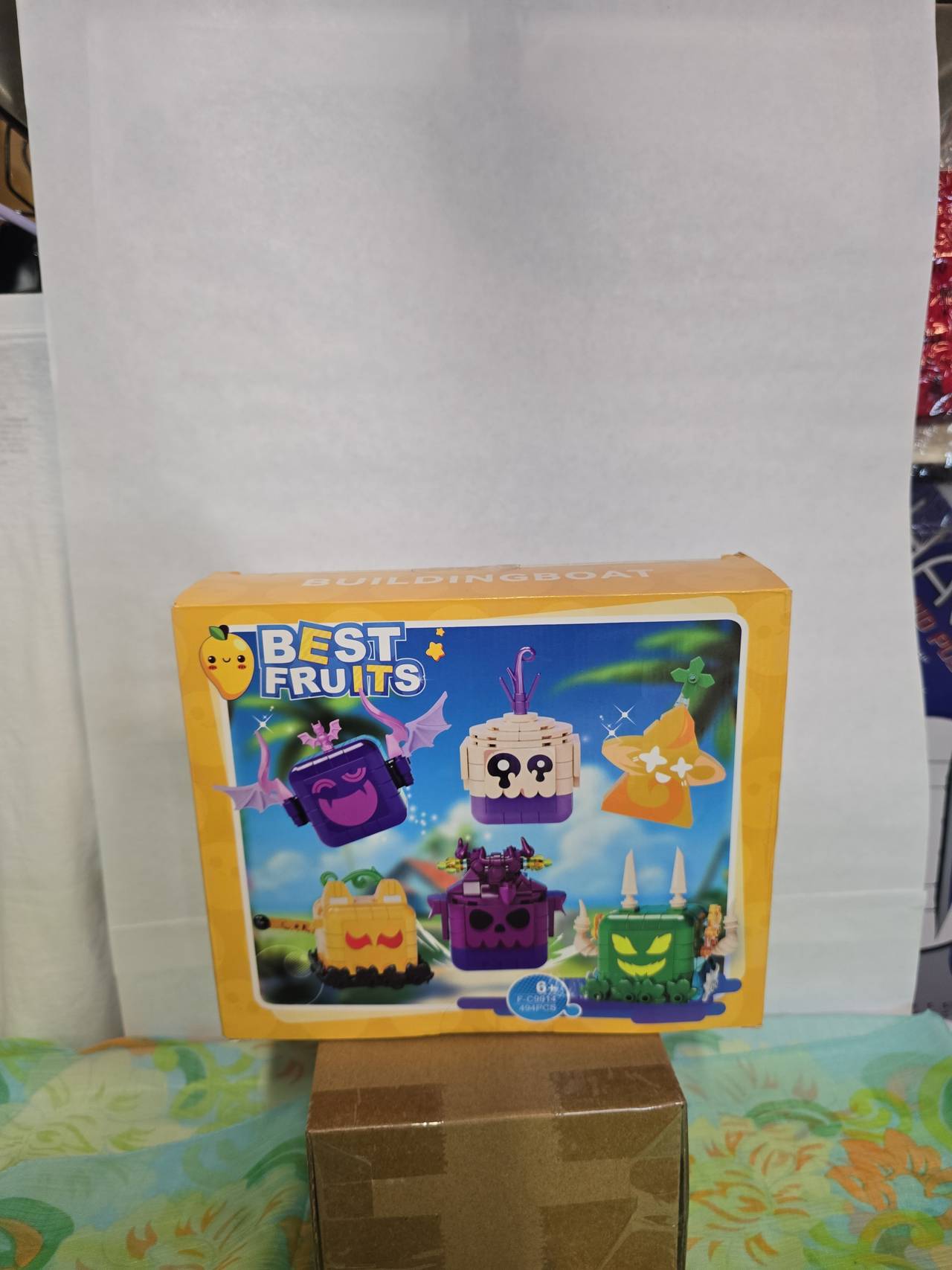 Buildingboat Best Fruits 6-in-1 Building Block Set