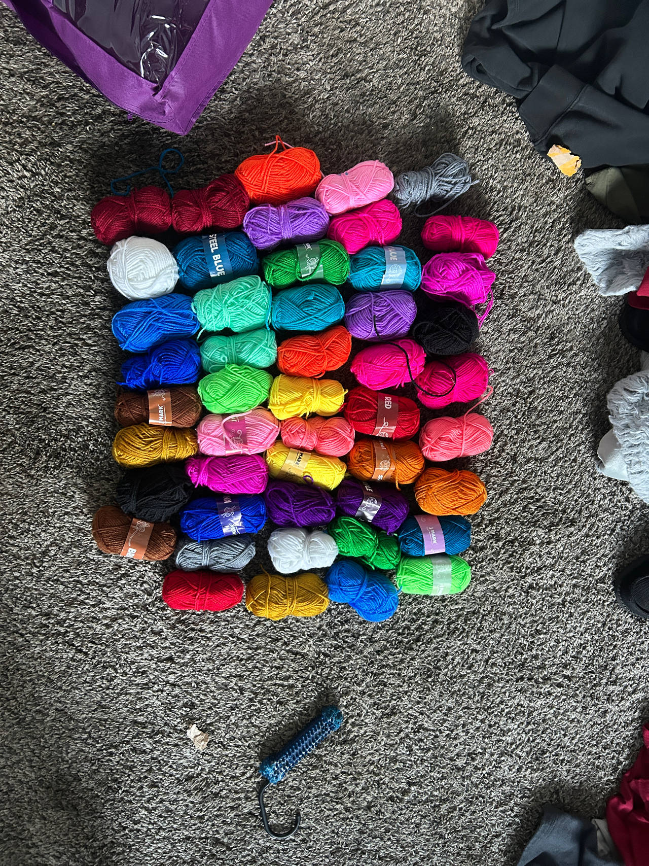 Acrylic Yarn Skeins Assortment