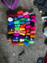 Acrylic Yarn Skeins Assortment - Image 1