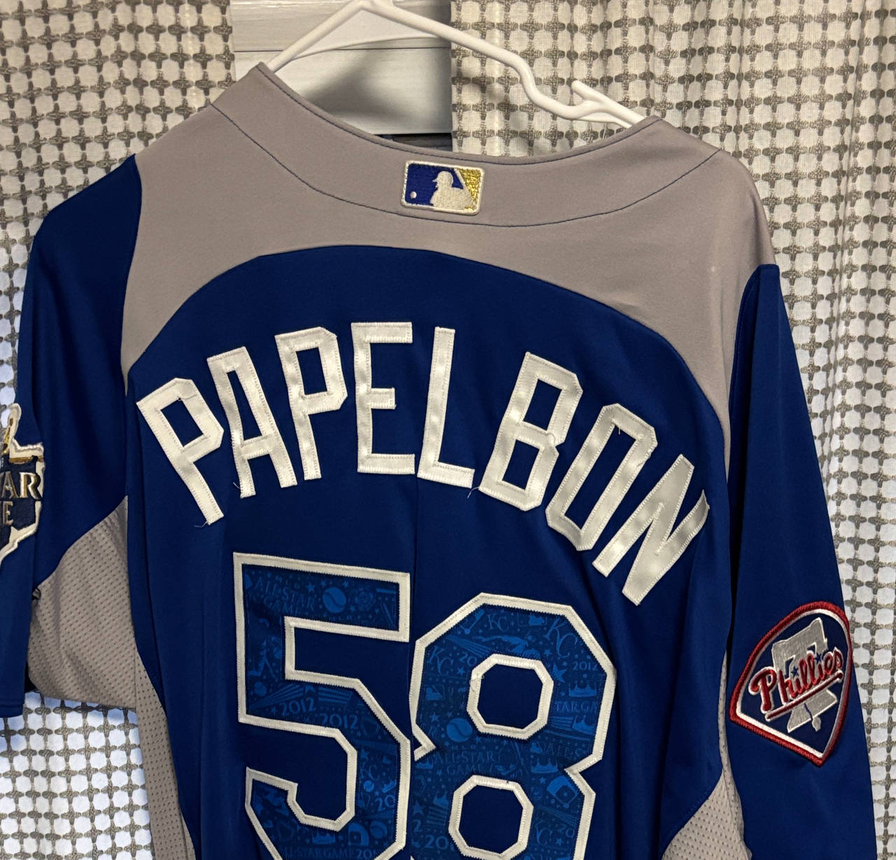 Majestic Jonathan Papelbon 2012 MLB All-Star Game Philadelphia Phillies Jersey