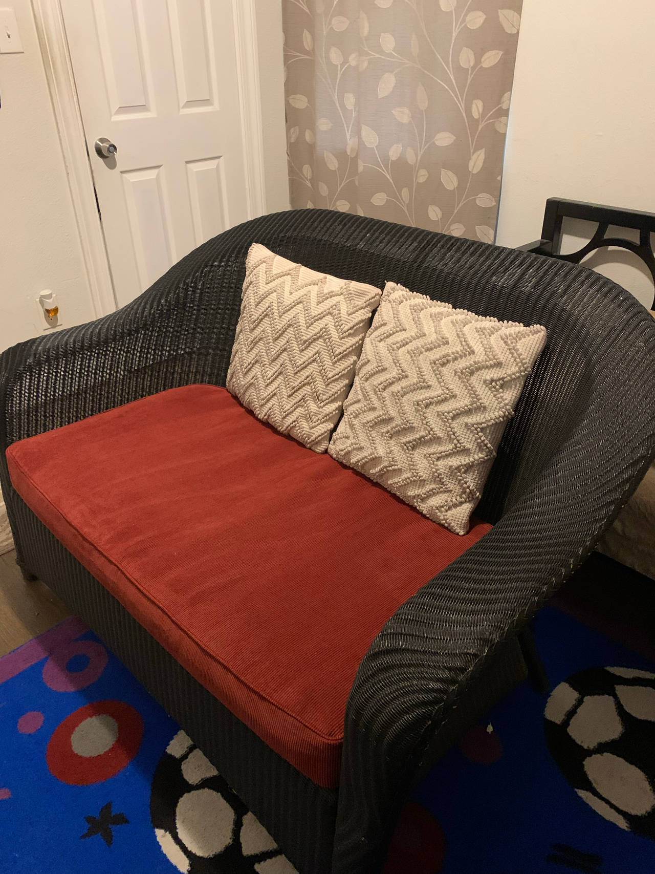 Wicker Loveseat Sofa