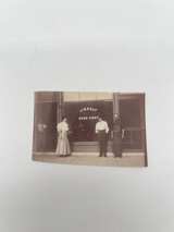 Antique Early 1900s Real Photo Storefront - Image 1