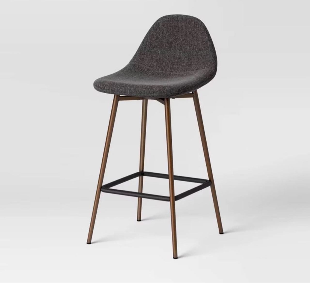 Copley Counter Height Barstool - Dark Gray