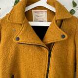 Anthropologie Cartonnier Wool Blend Moto Jacket - Image 1