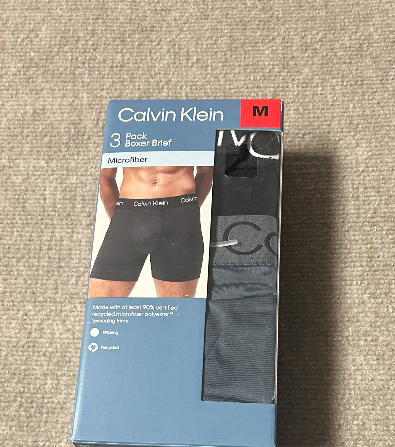 Calvin Klein Microfiber Boxer Brief 3-Pack