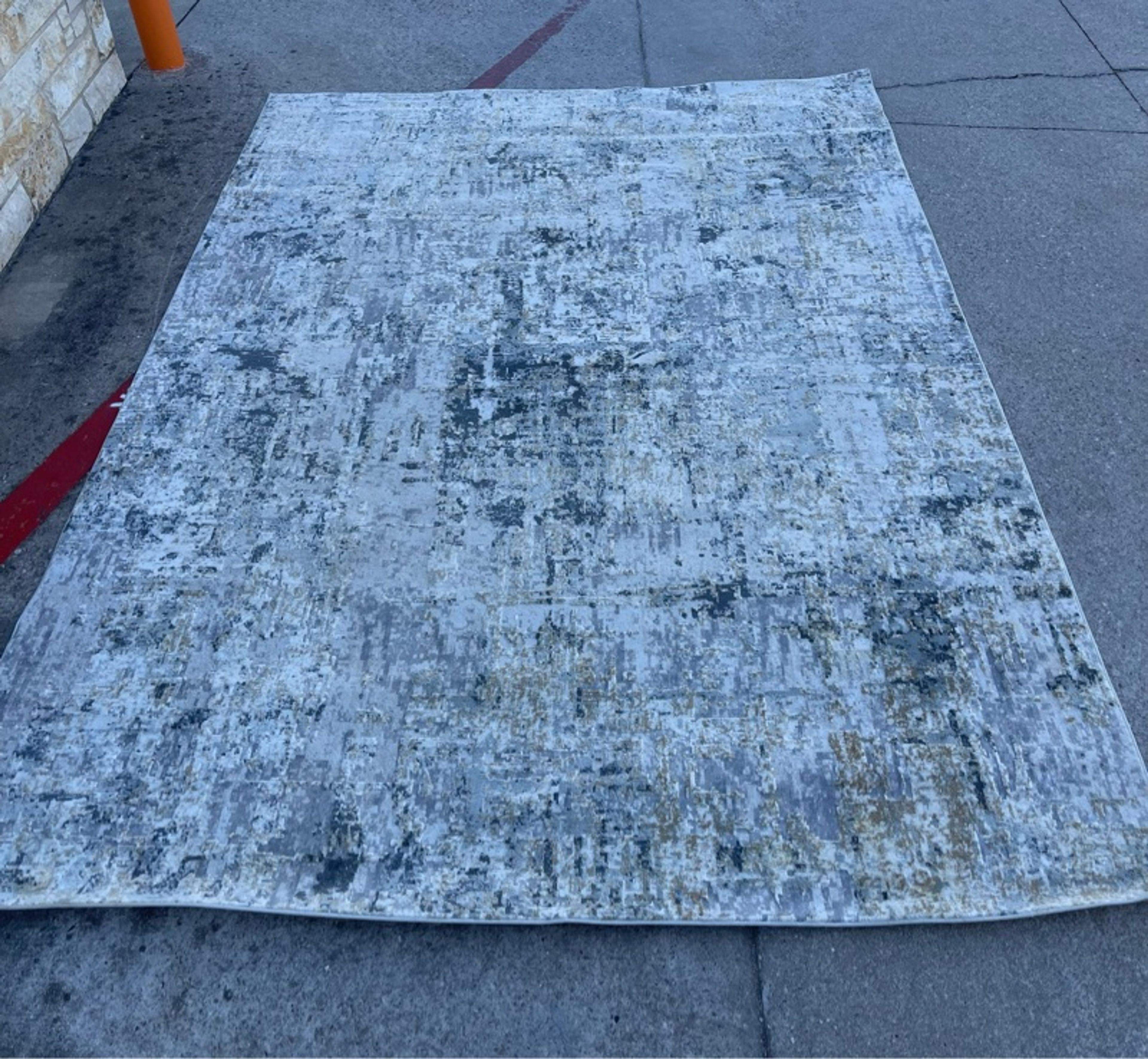 Livabliss Hassler 6x6 Flatweave Off-white Round Area Rug