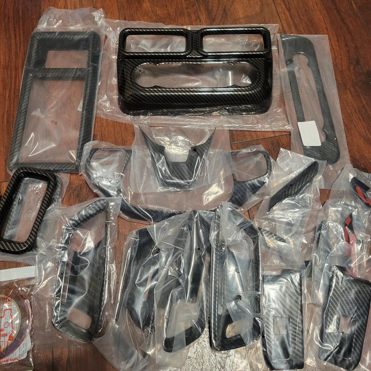 Carbon Fiber Interior Trim for Ford Maverick 2022-2024