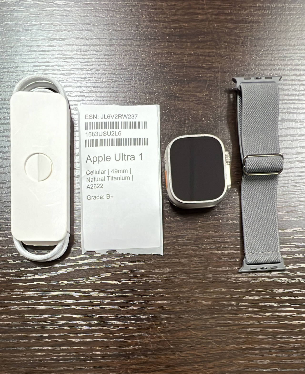 Apple Watch Ultra 1 49mm Titanium Cellular