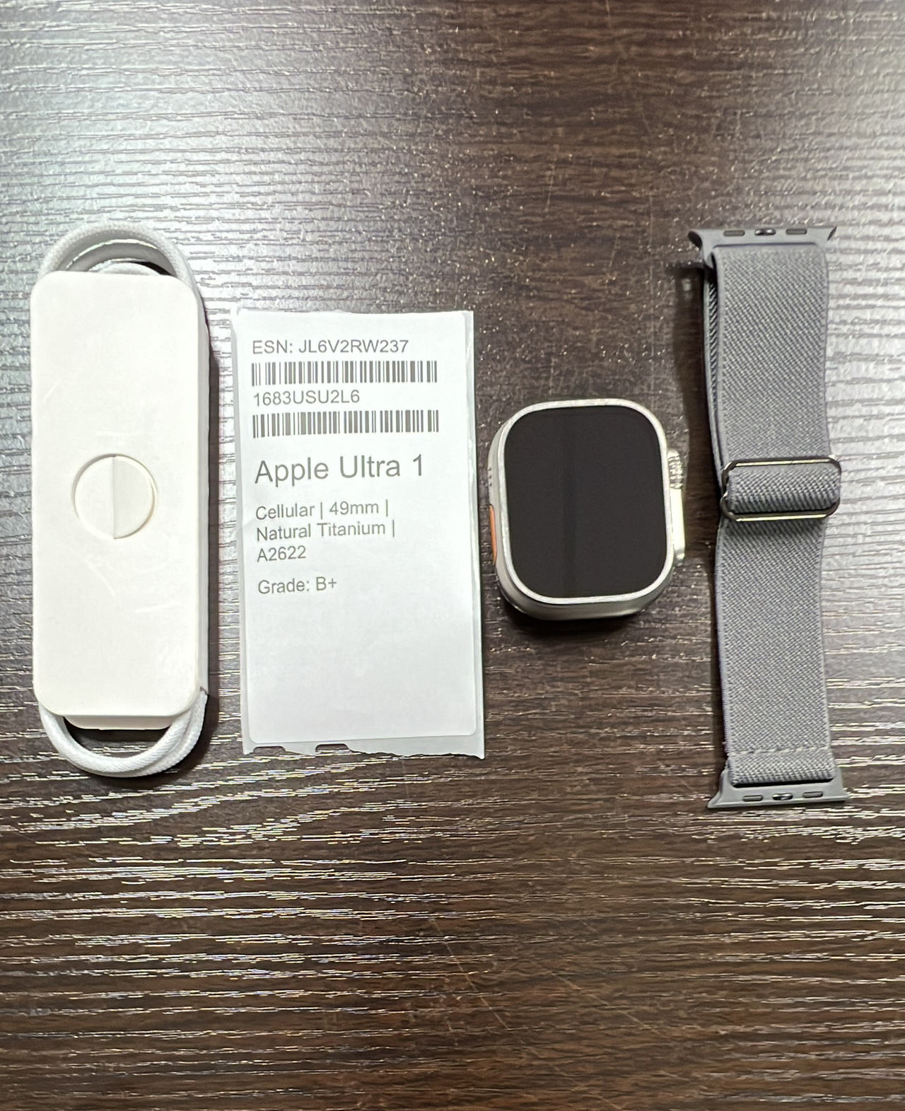 Apple Watch Ultra 1 49mm Titanium Cellular