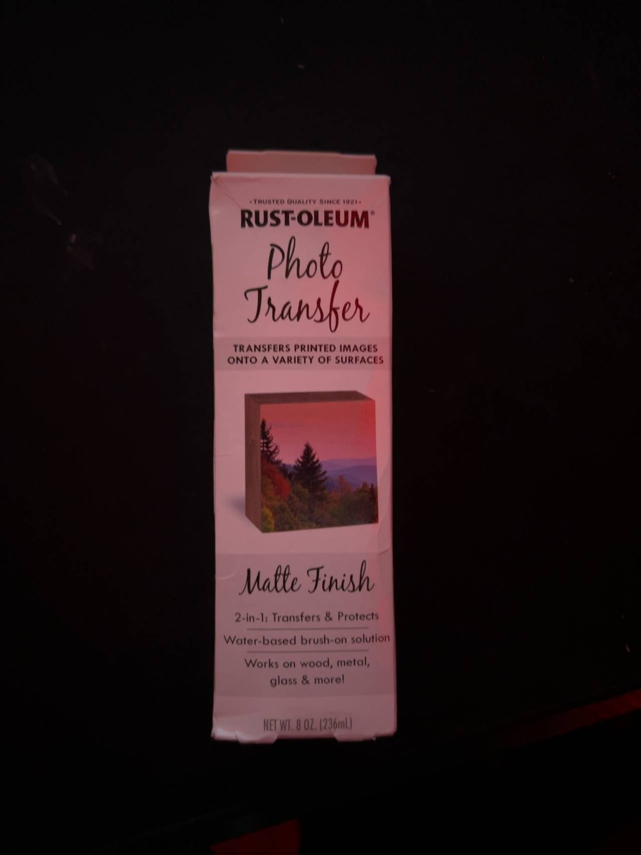 Rust-Oleum Photo Transfer Medium Gloss 8 oz