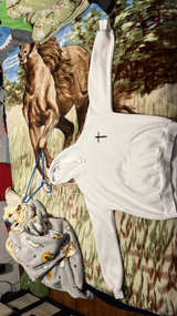 White Cross Hoodie - Image 2
