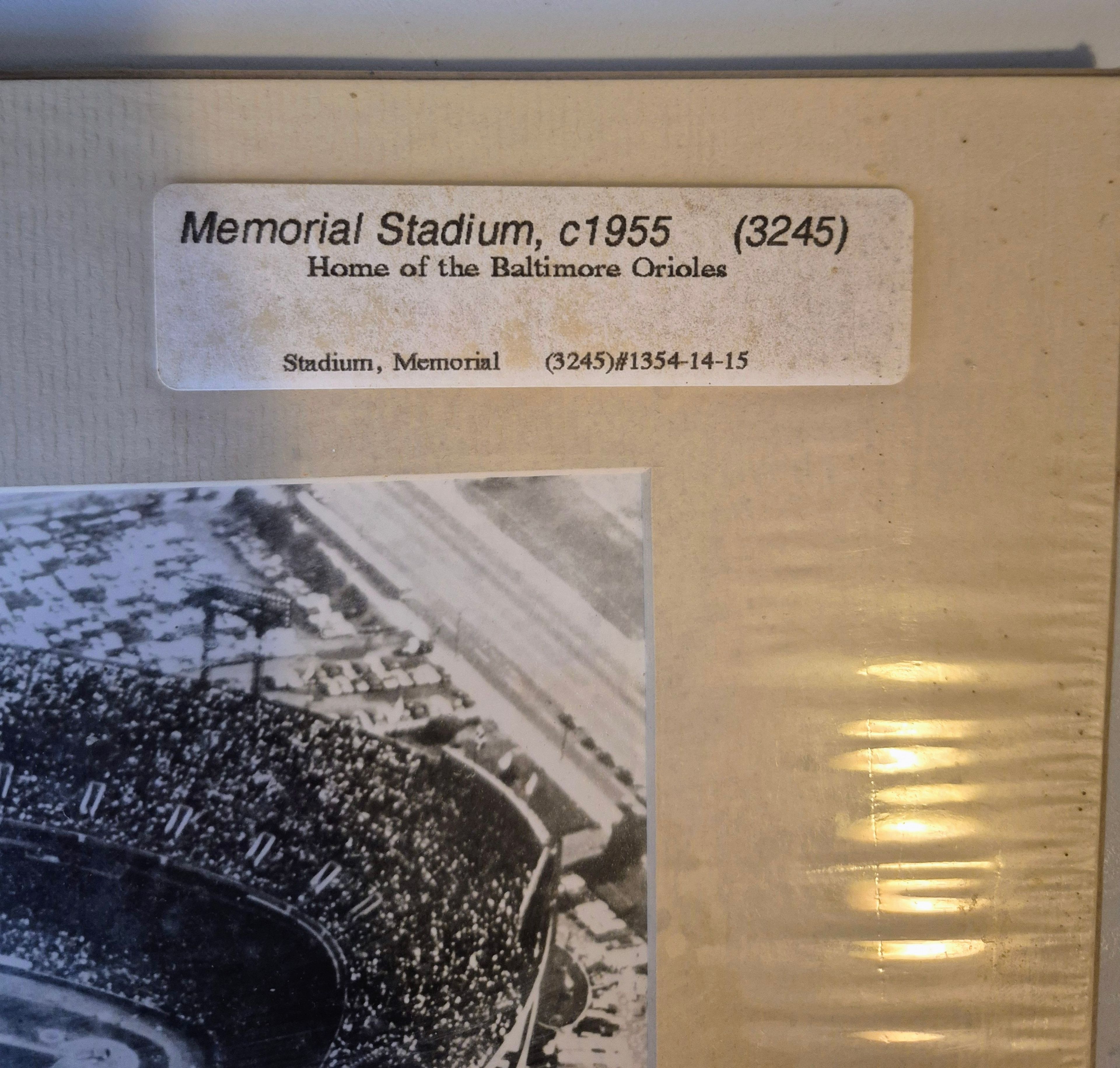Vintage Memorial Stadium Baltimore Aerial Photograph - Image 3