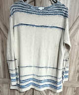 J. Jill Striped Knit Sweater - Image 1