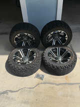 Madjax Flow 14" Golf Cart Wheels with 23x10-14 All-Terrain Tires - Image 1