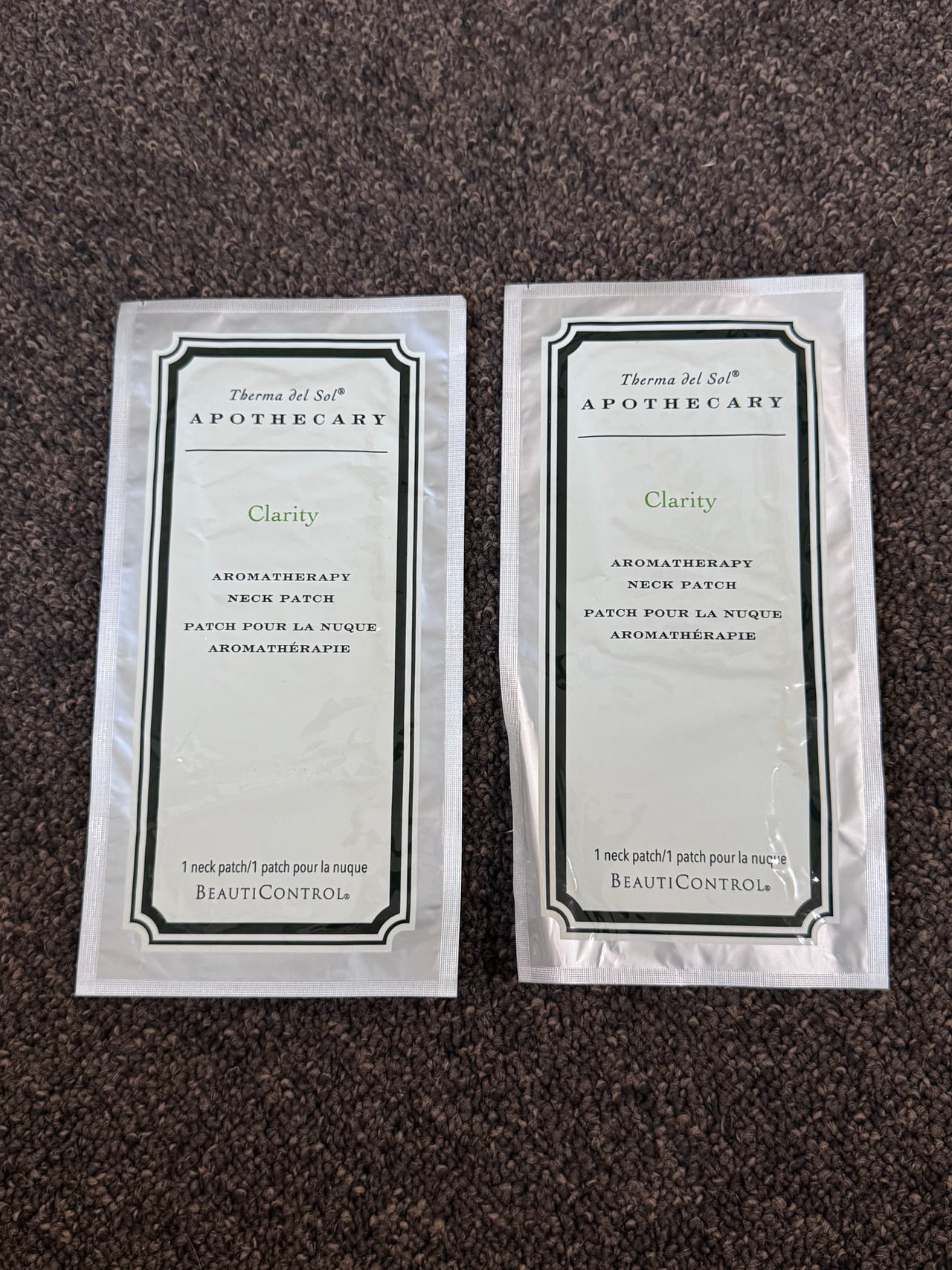 BeautiControl Therma del Sol Apothecary Clarity Aromatherapy Neck Patch