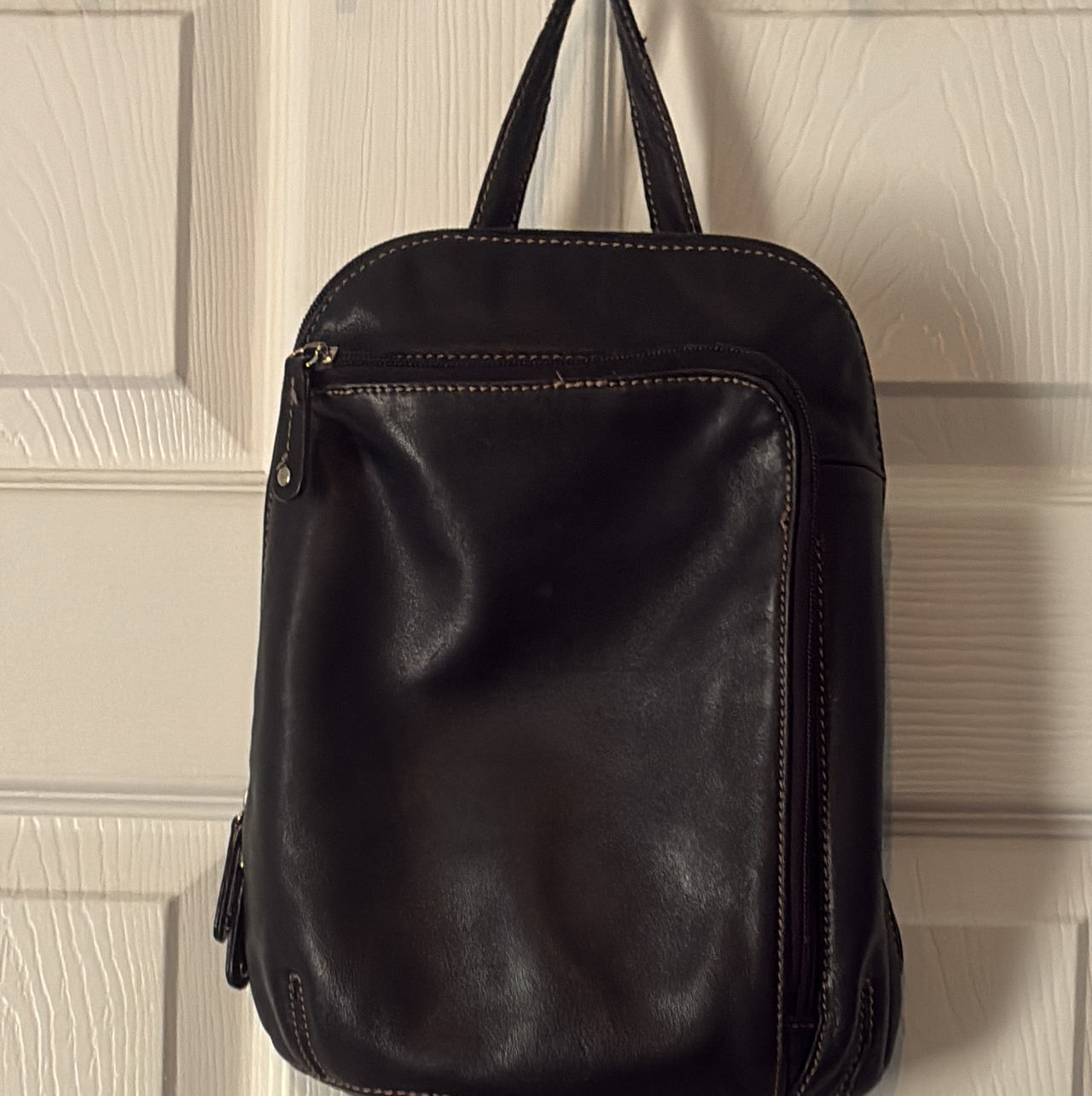 The Sak Ventura Leather Sling Backpack