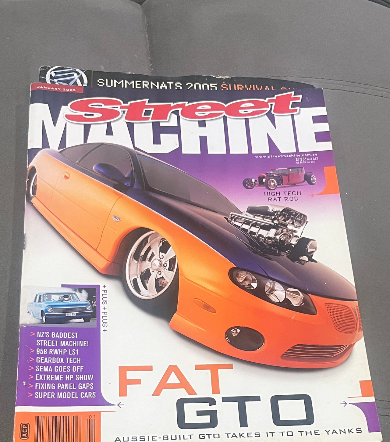 Street Machine Magazine January 2005 - Fat GTO Cover