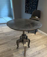 Restoration Hardware Industrial Crank Side Table - Image 1