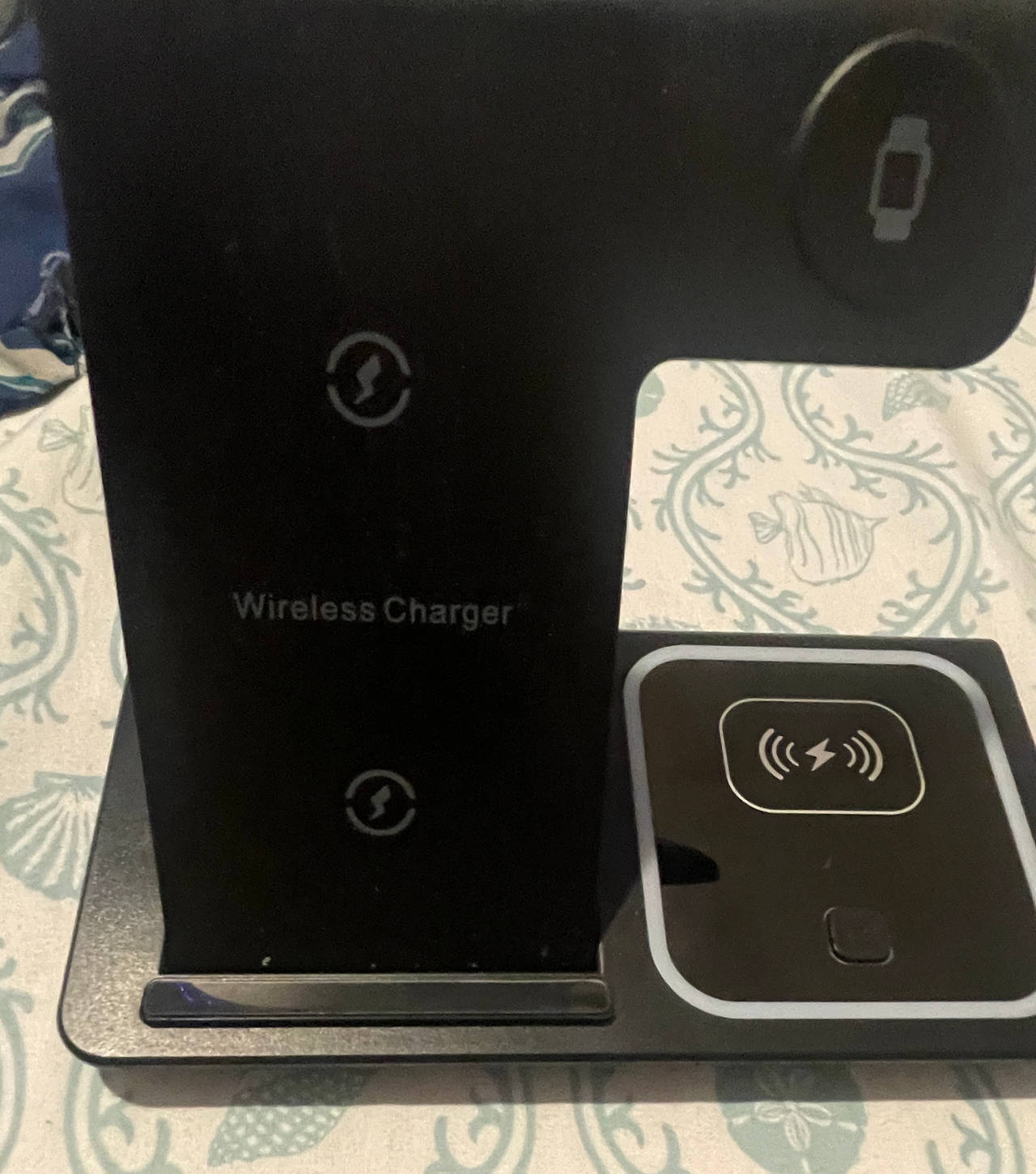 3-in-1 Wireless Charging Station for iPhone, Apple Watch, and AirPods