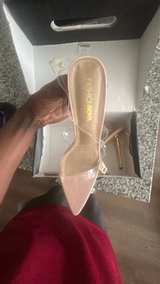 Fashion Nova Minny Heeled Sandal - Nude - Image 3