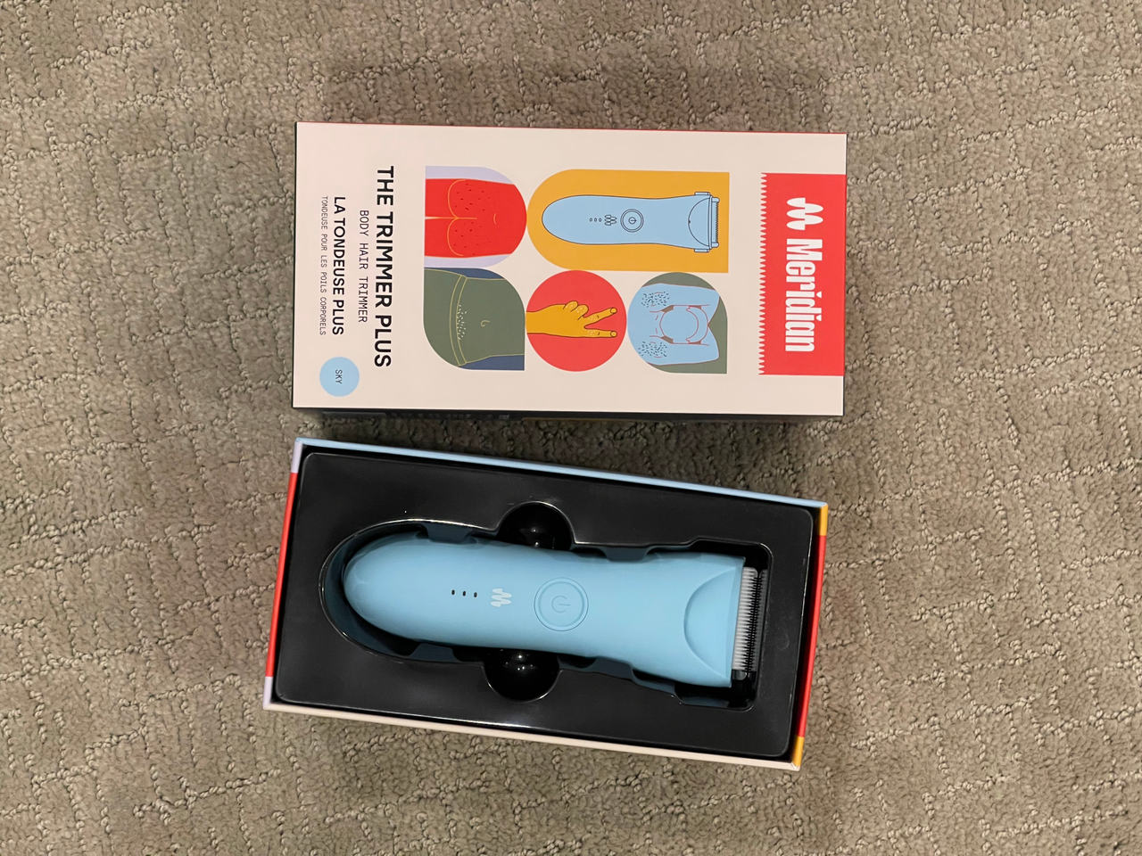 Meridian The Trimmer Plus Body Hair Trimmer