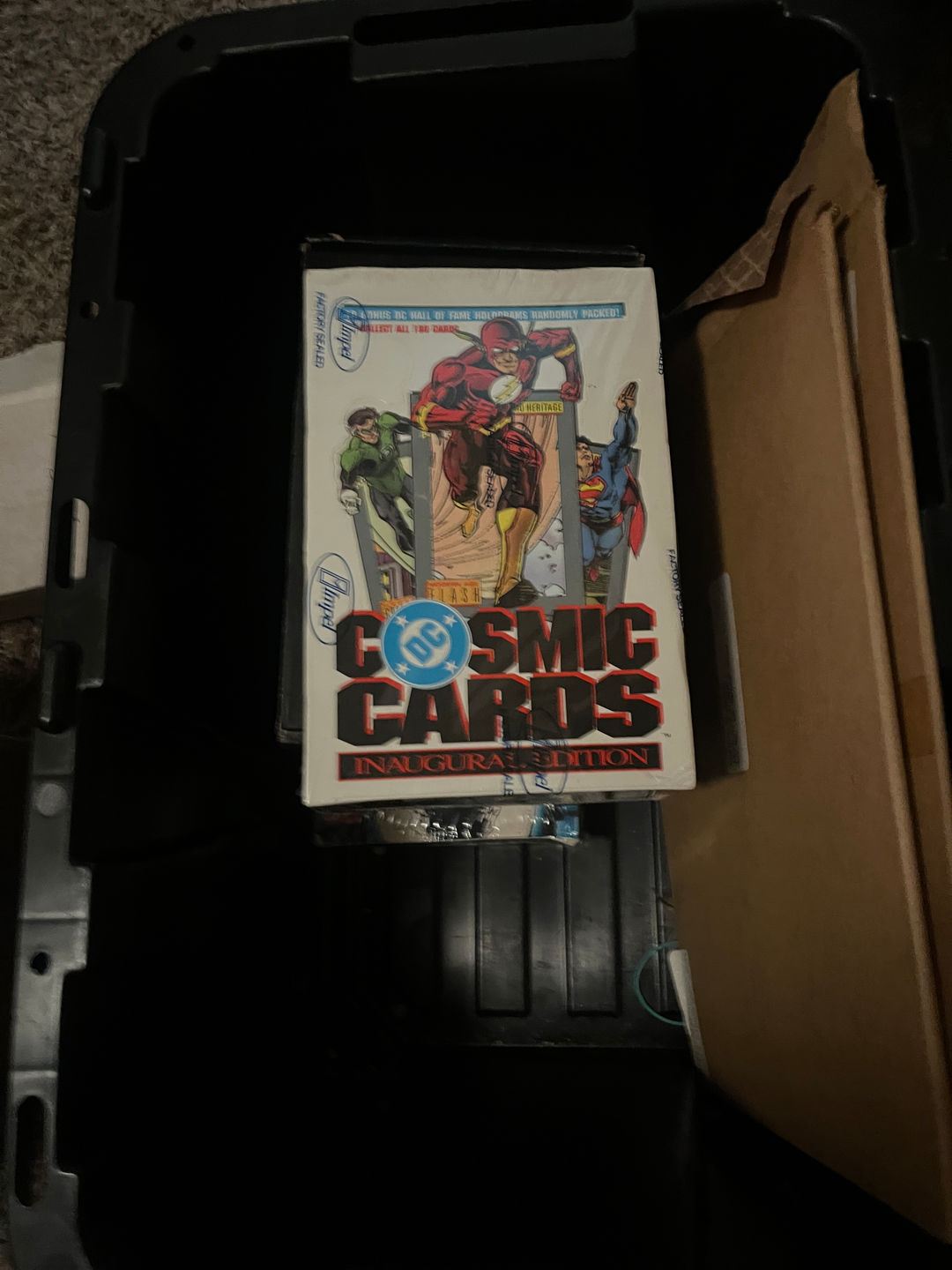 1991 SkyBox DC Cosmic Cards Inaugural Edition Box