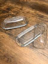 Pyrex Glass Butter Dishes - Image 2