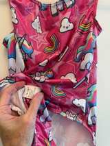 Girls Unicorn Gymnastics Leotard Size 10/11 - Image 2