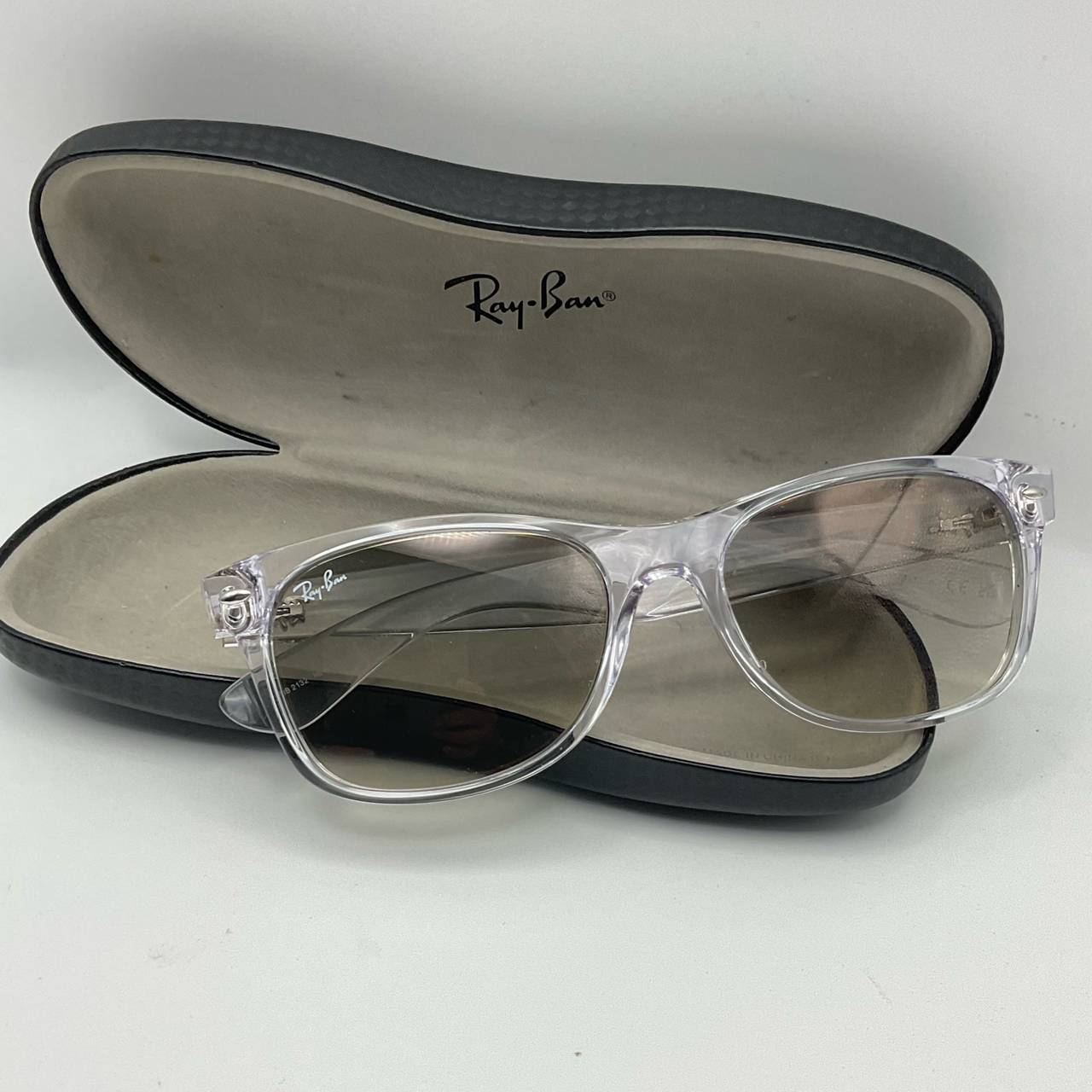 Ray-Ban RB2132 New Wayfarer Clear Frames