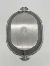 Vintage Guardian Service Hammered Aluminum Oval Serving Tray Platter Lid 13” - Image 3