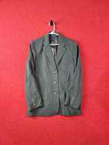 Chaps Womens 3-Button Black Blazer Size 16 - Image 2